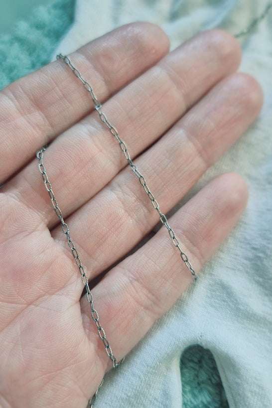 Chain in sterling silver