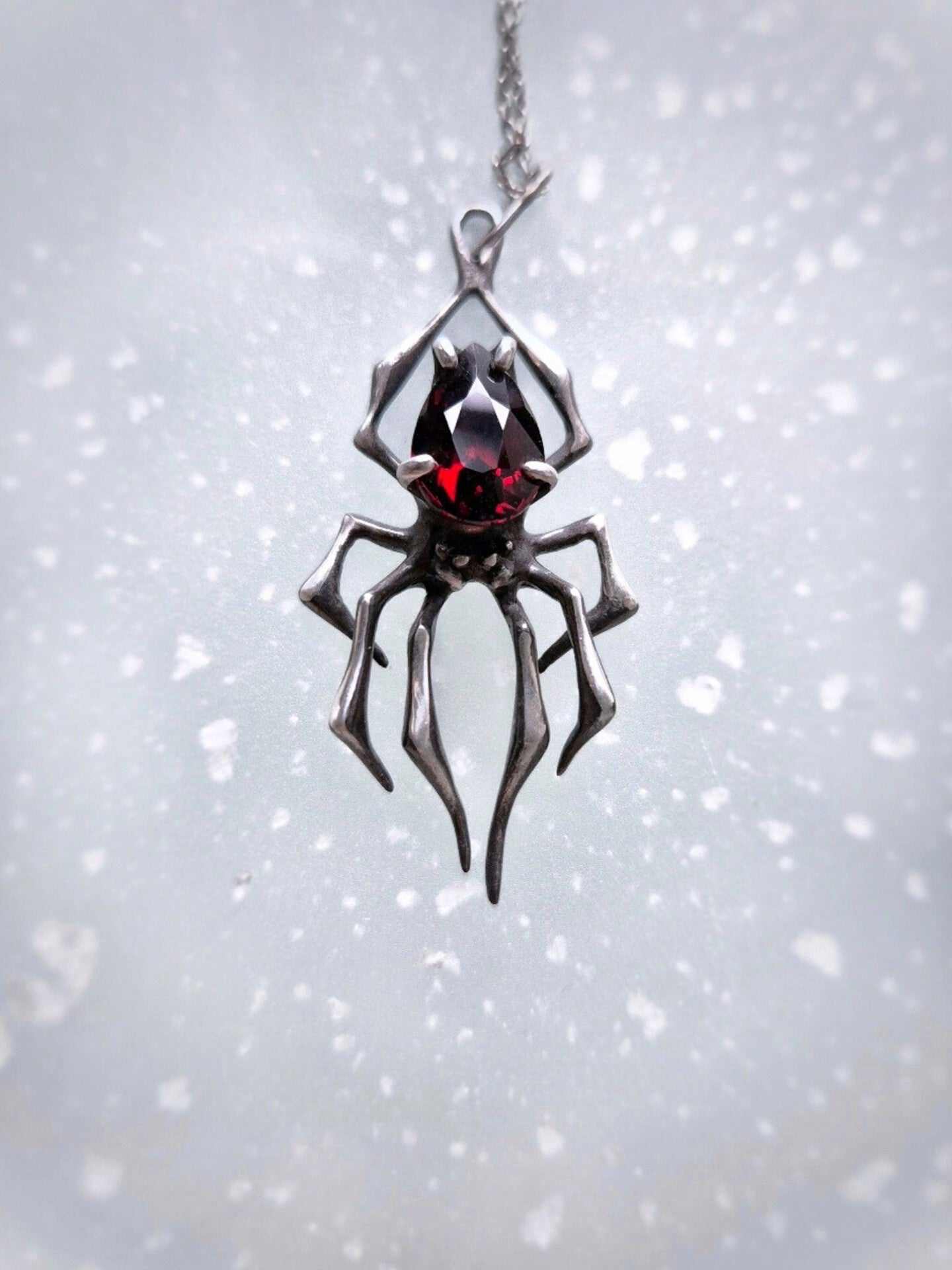 Silver necklaces