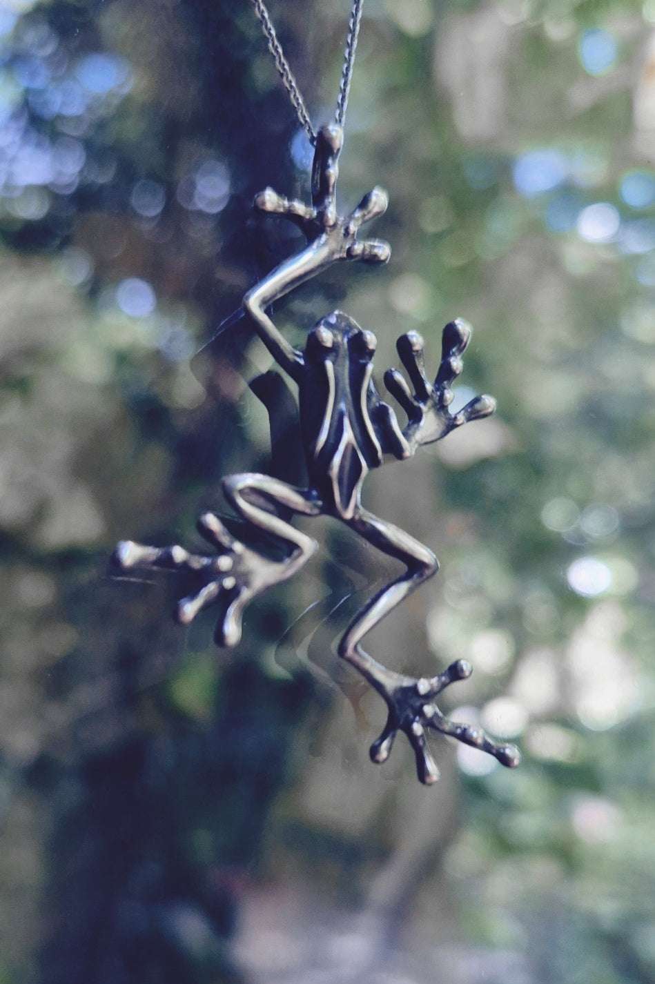 Frog necklace