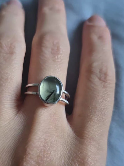 The Willow lake silver ring : Handmade Silver Jewelry