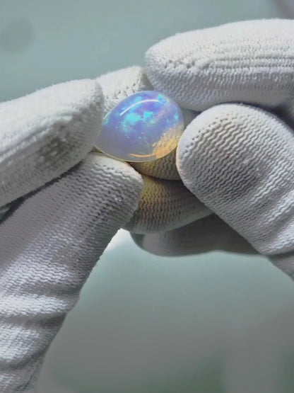 Natural Opal # 1.3 - Ethiopian Opal gem - One-of-a-kind / Ready to ship