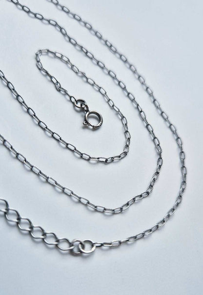 Chain in sterling silver