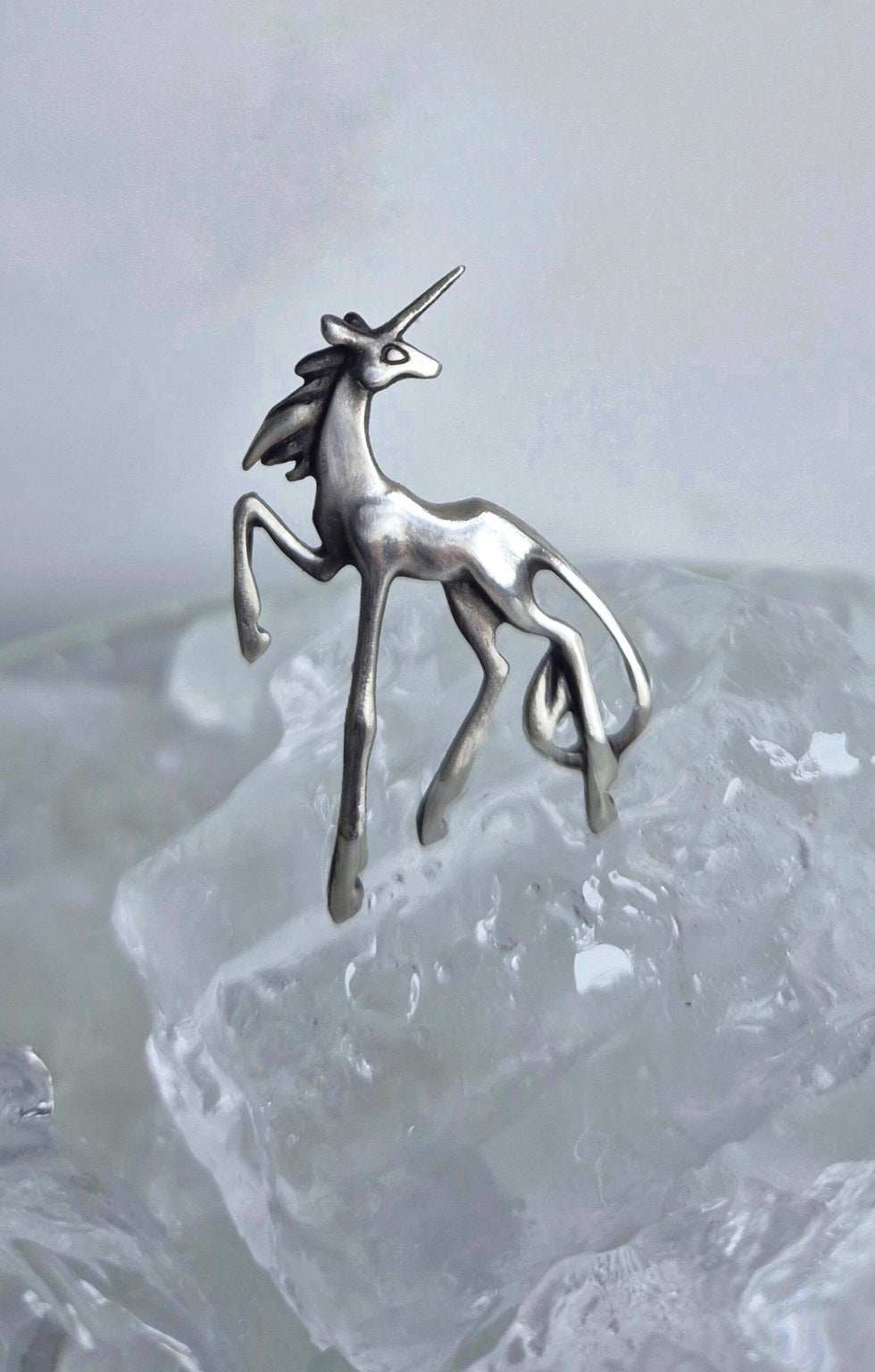 Collier Licorne en Argent - Bijoux en argent de conte de fées faits à la main