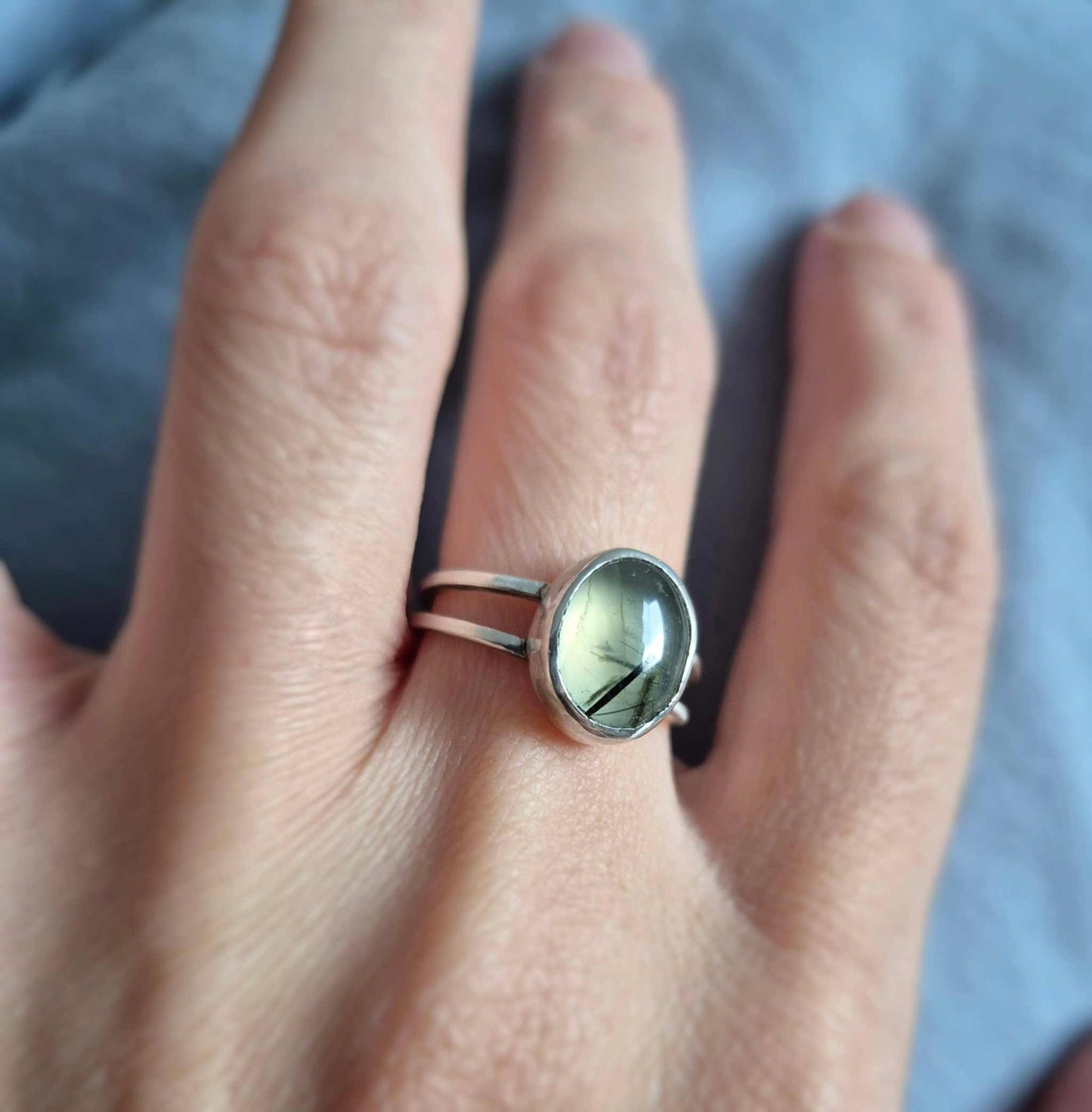 The Willow lake silver ring : Handmade Silver Jewelry