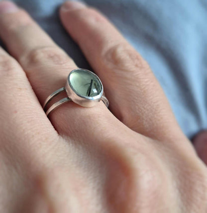 The Willow lake silver ring : Handmade Silver Jewelry