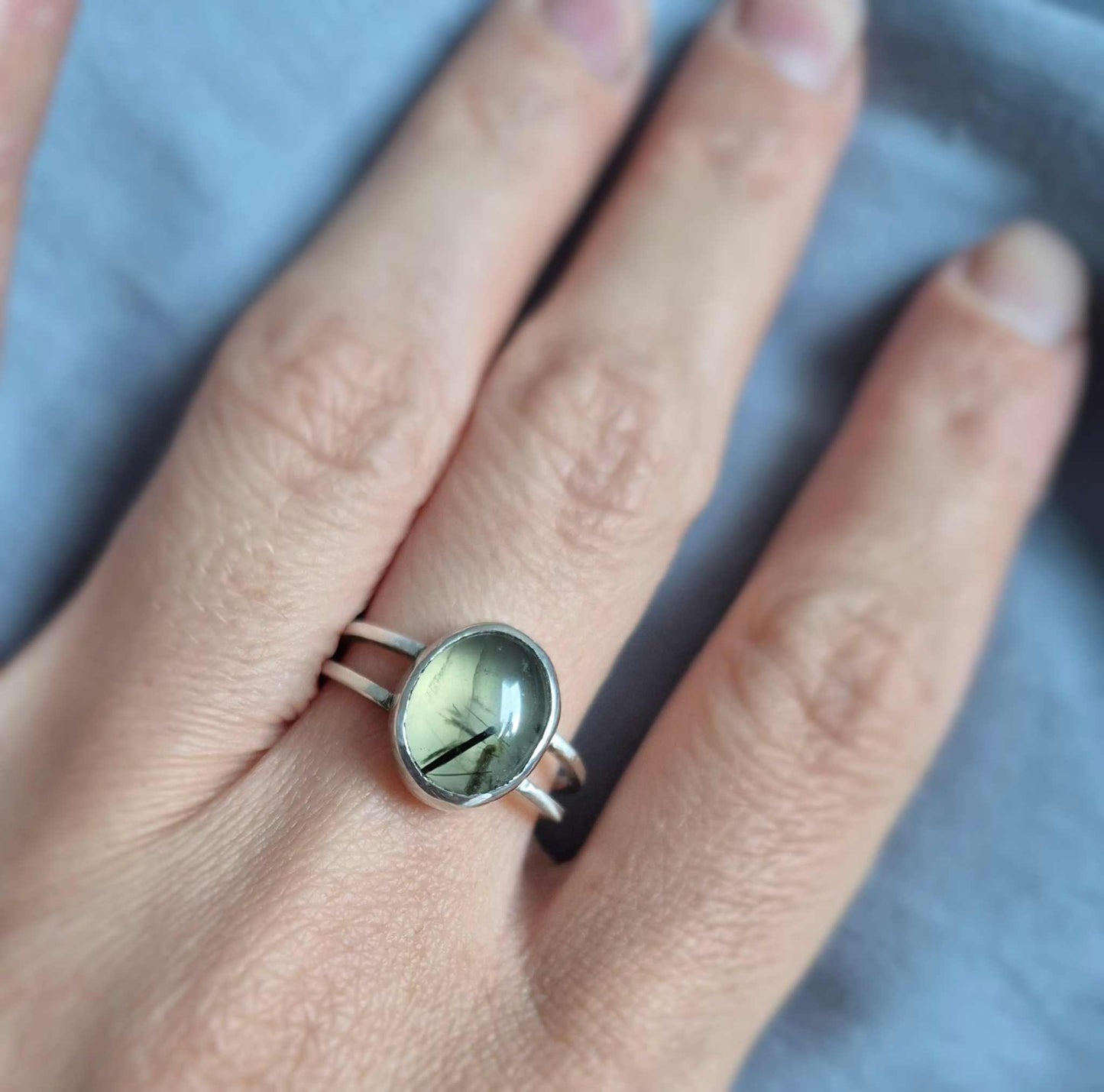 The Willow lake silver ring : Handmade Silver Jewelry