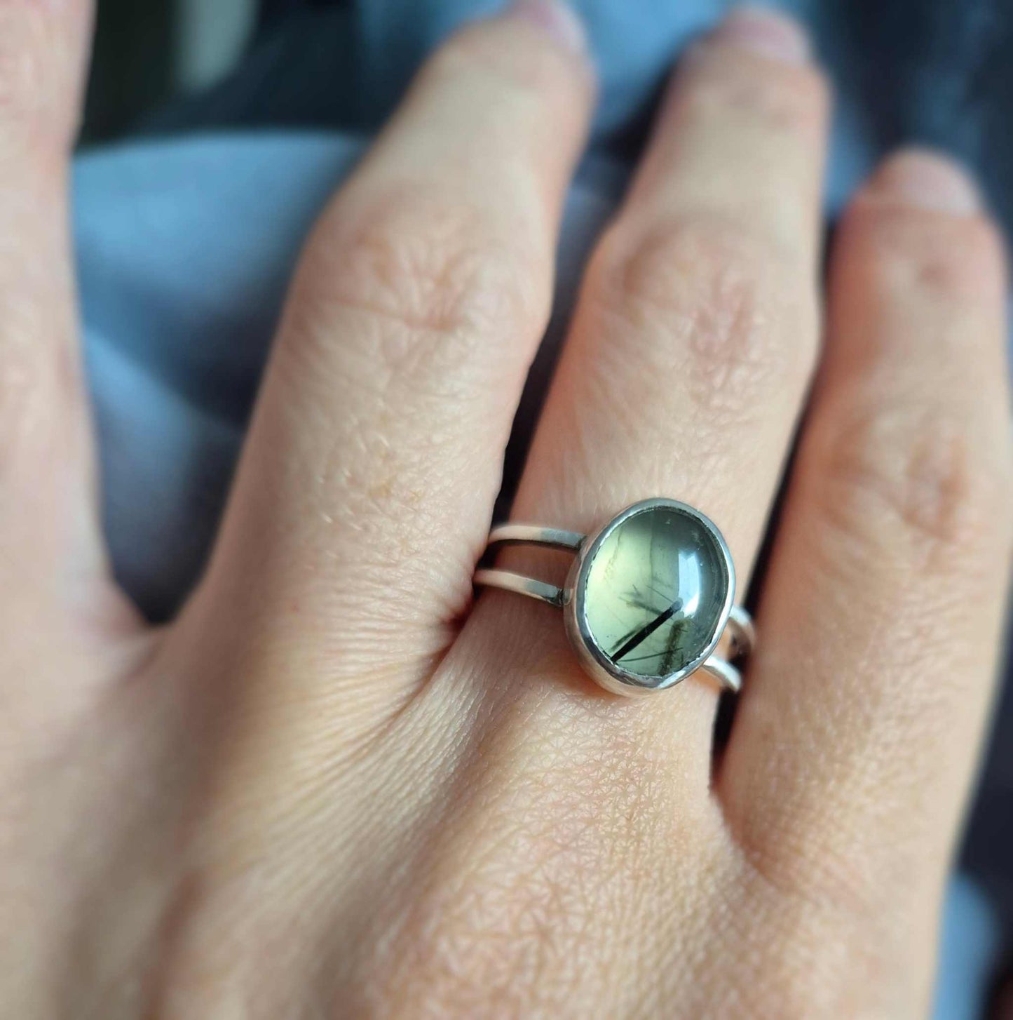 The Willow lake silver ring : Handmade Silver Jewelry